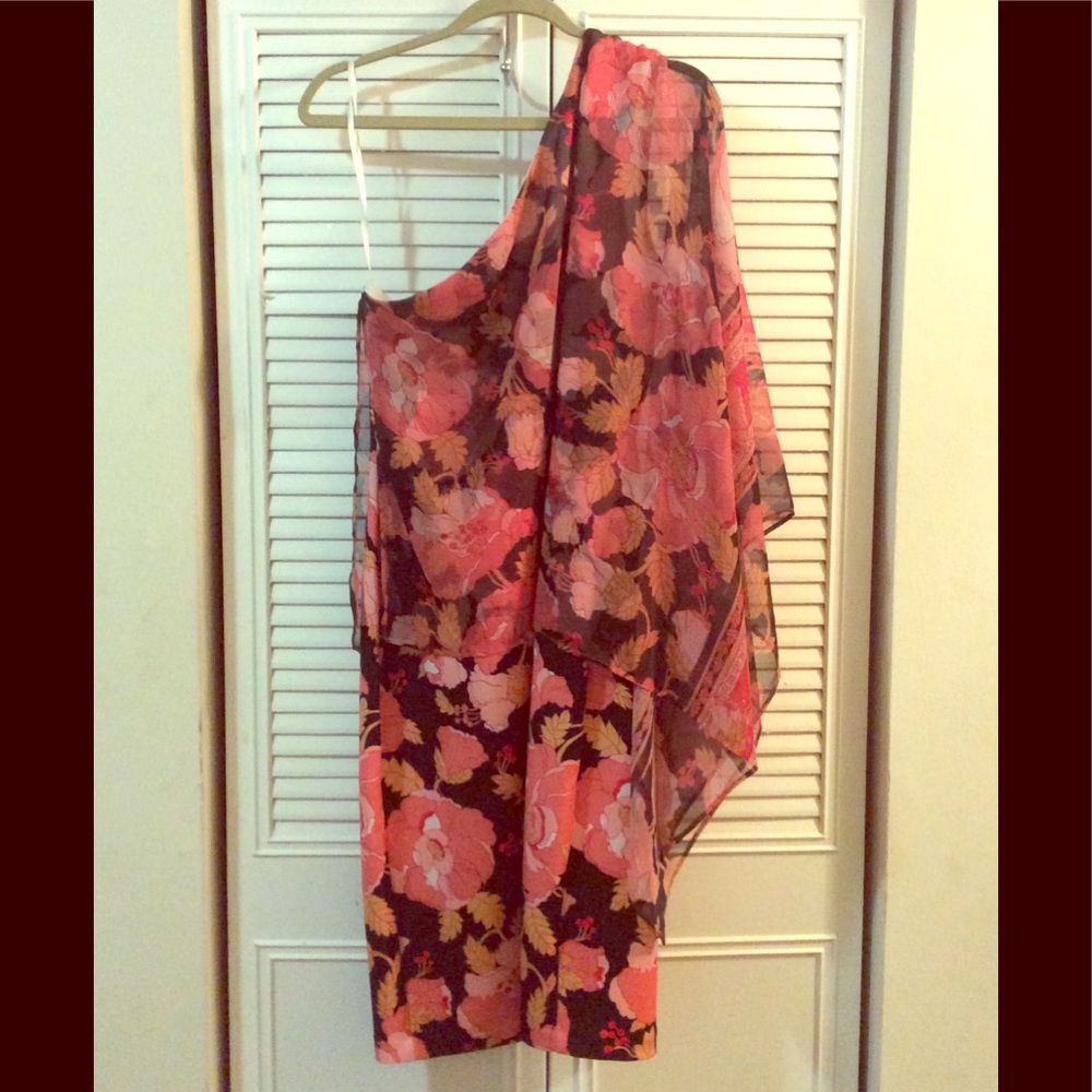 Eva Mendes One Shoulder Dress (New York & Company)